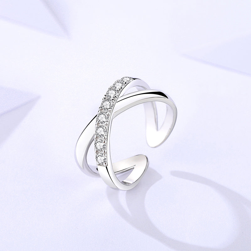The Crossover Ring - Adjustable