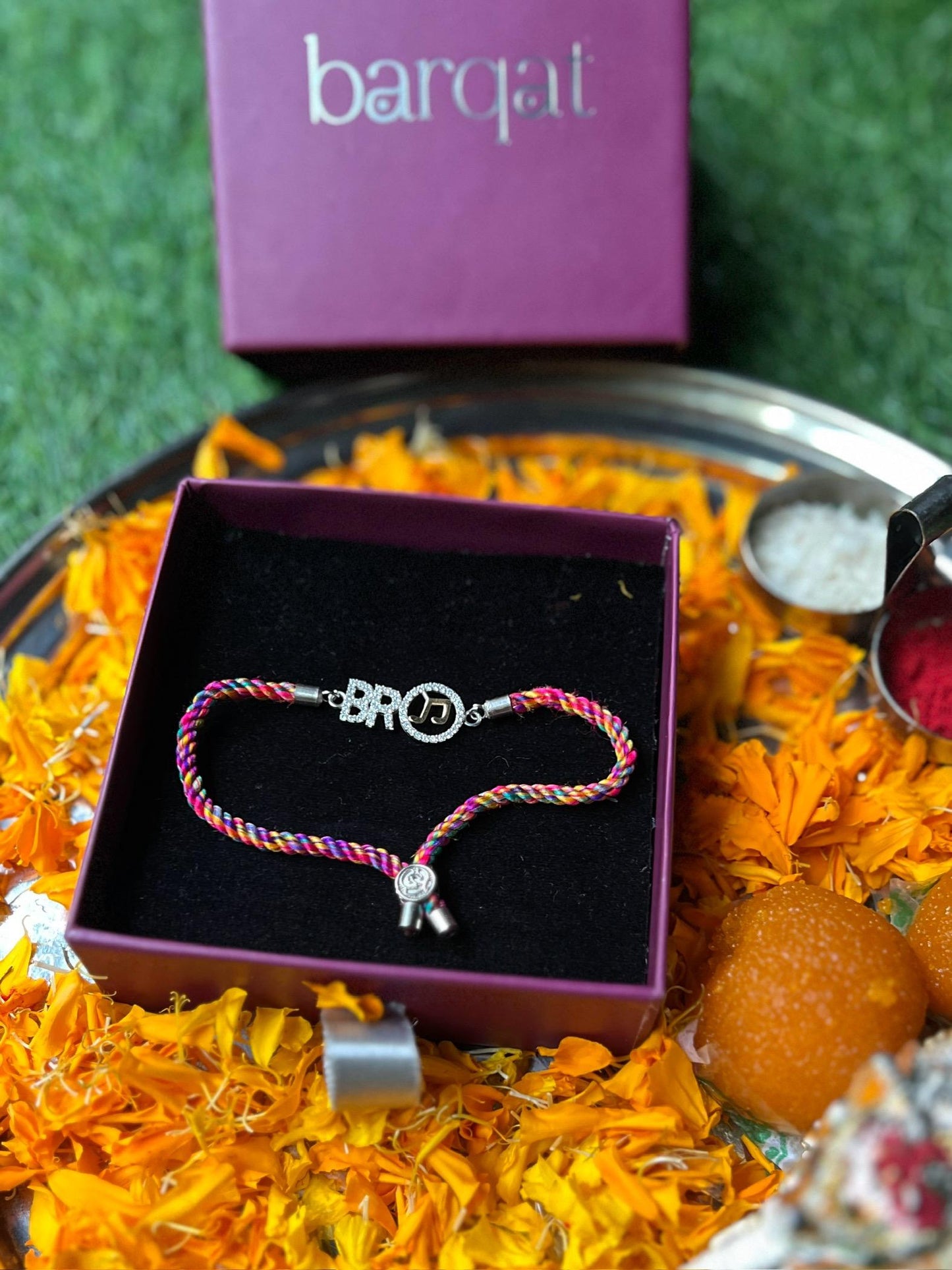 BRO Music Obsession Silver Rakhi