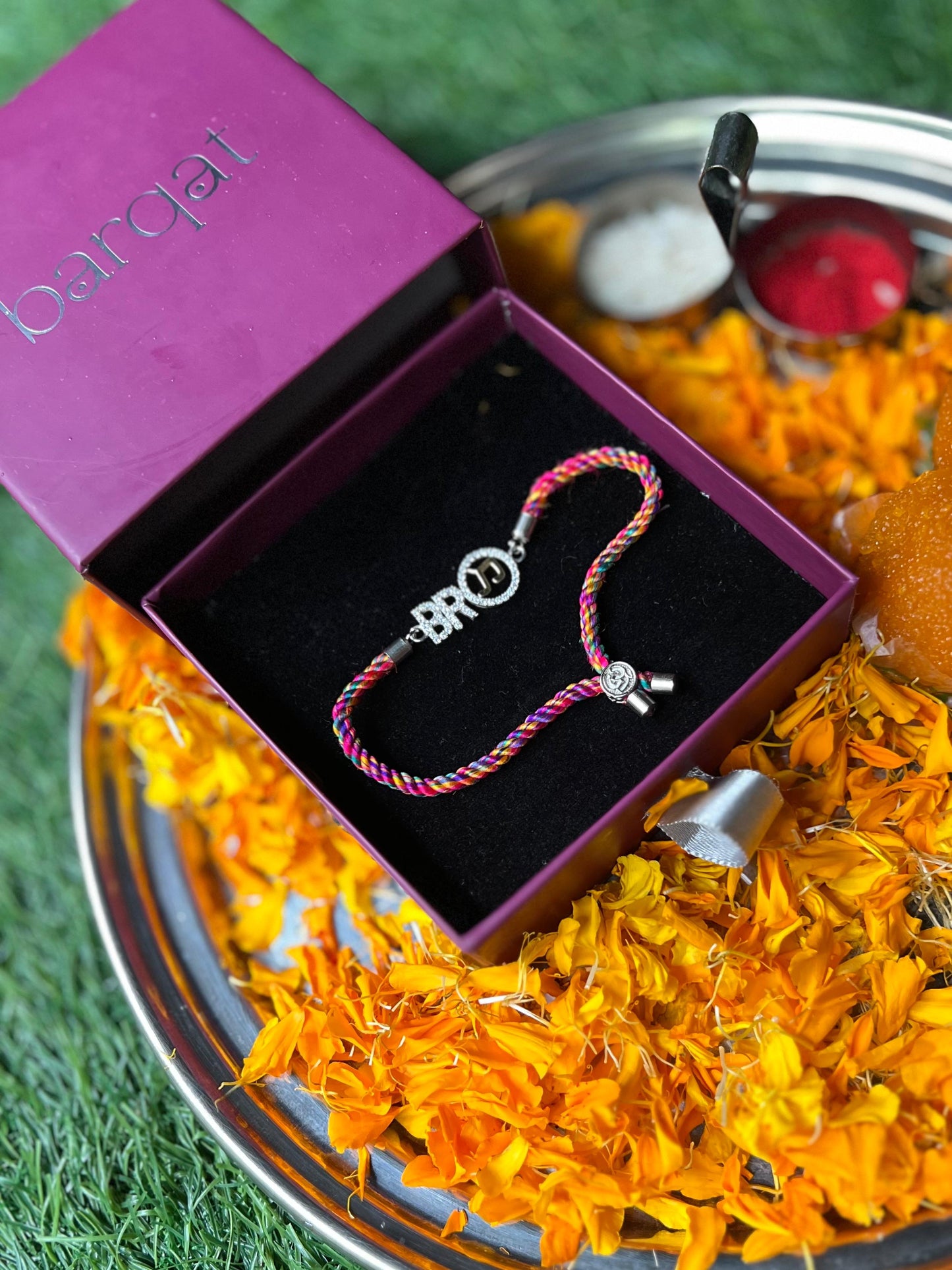 BRO Music Obsession Silver Rakhi