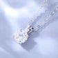 Elegant Solitaire Pendant Necklace