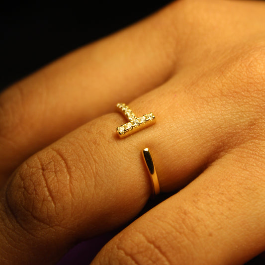 T-Ring - Gold Plated