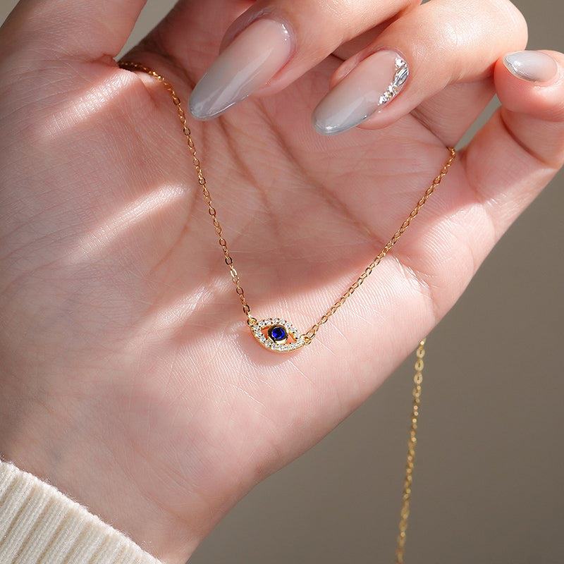 Divine Evil Eye Pendant Necklace