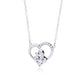 Mother's Love Heart Pendant Necklace