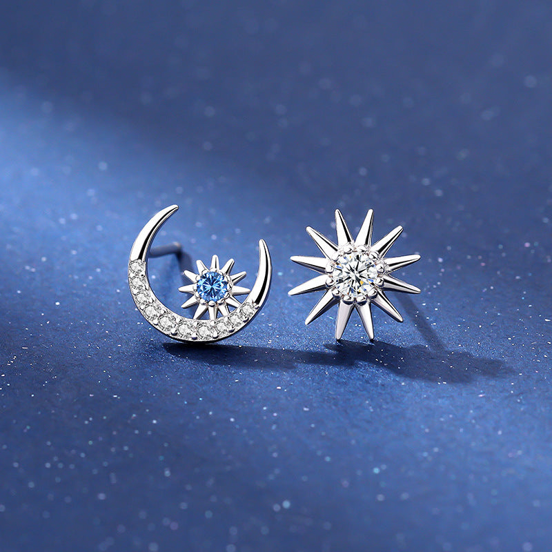 Sun & Moon Studs