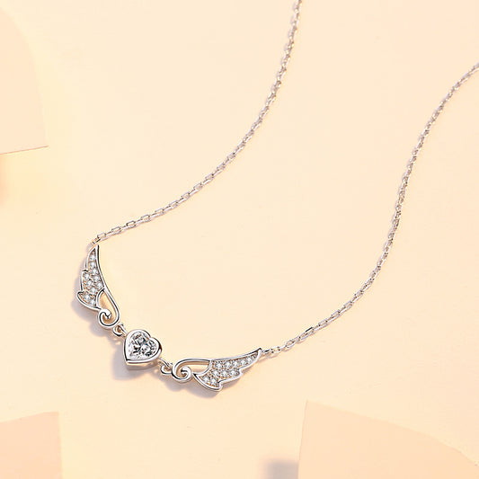 Angel Wings Pendant Necklace