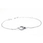 Mingling Rings Charms Bracelet