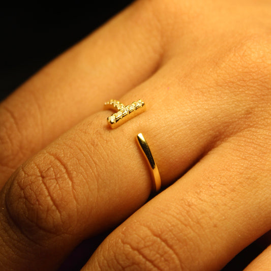 T-Ring - Gold Plated