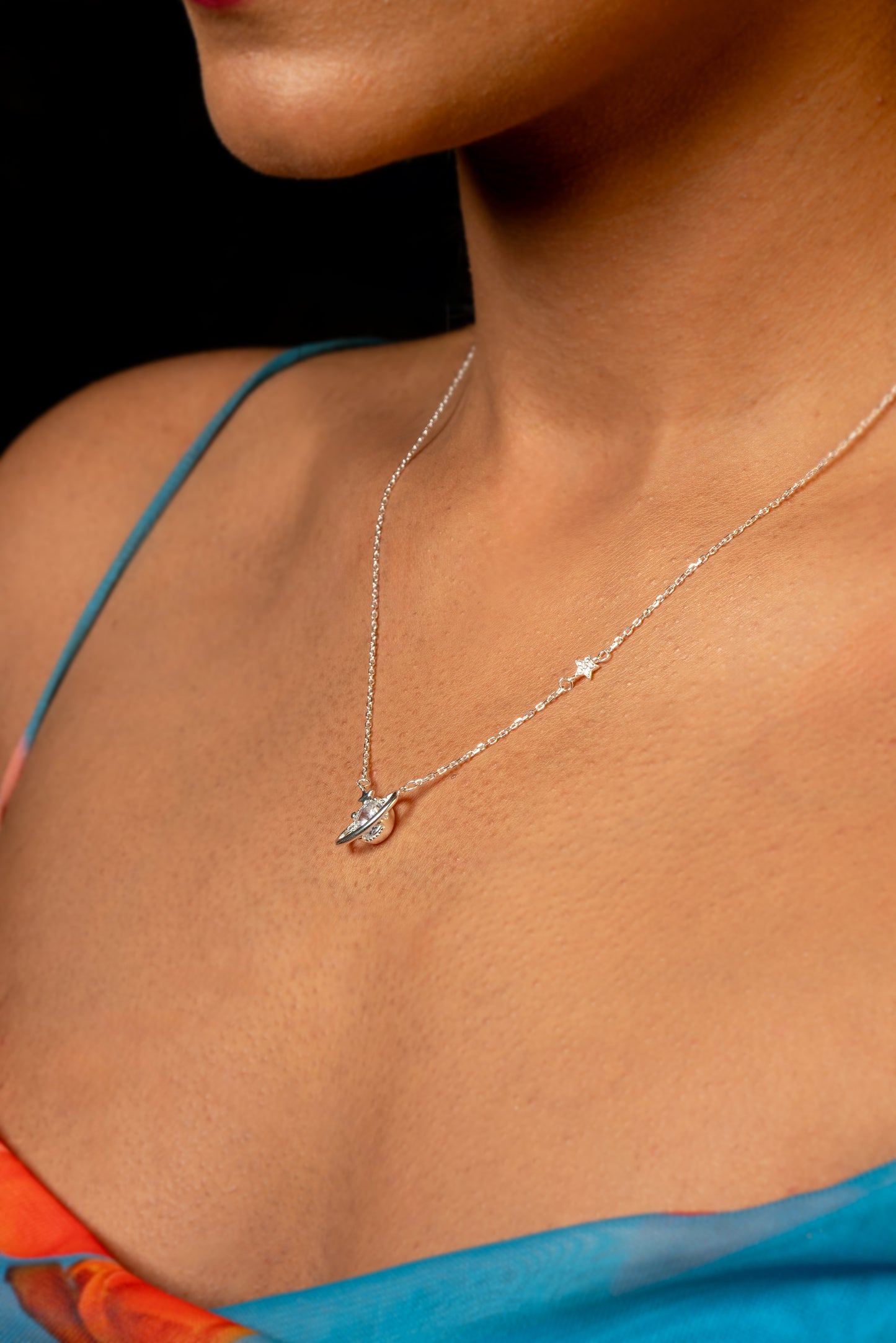 Saturnalia Star Charm Pendant Necklace