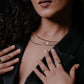 Double Layered Snake Chain Necklace
