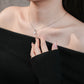 Elegant Solitaire Pendant Necklace