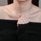 Elegant Solitaire Pendant Necklace