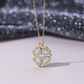 Magnetic Clover Heart Pendant Necklace