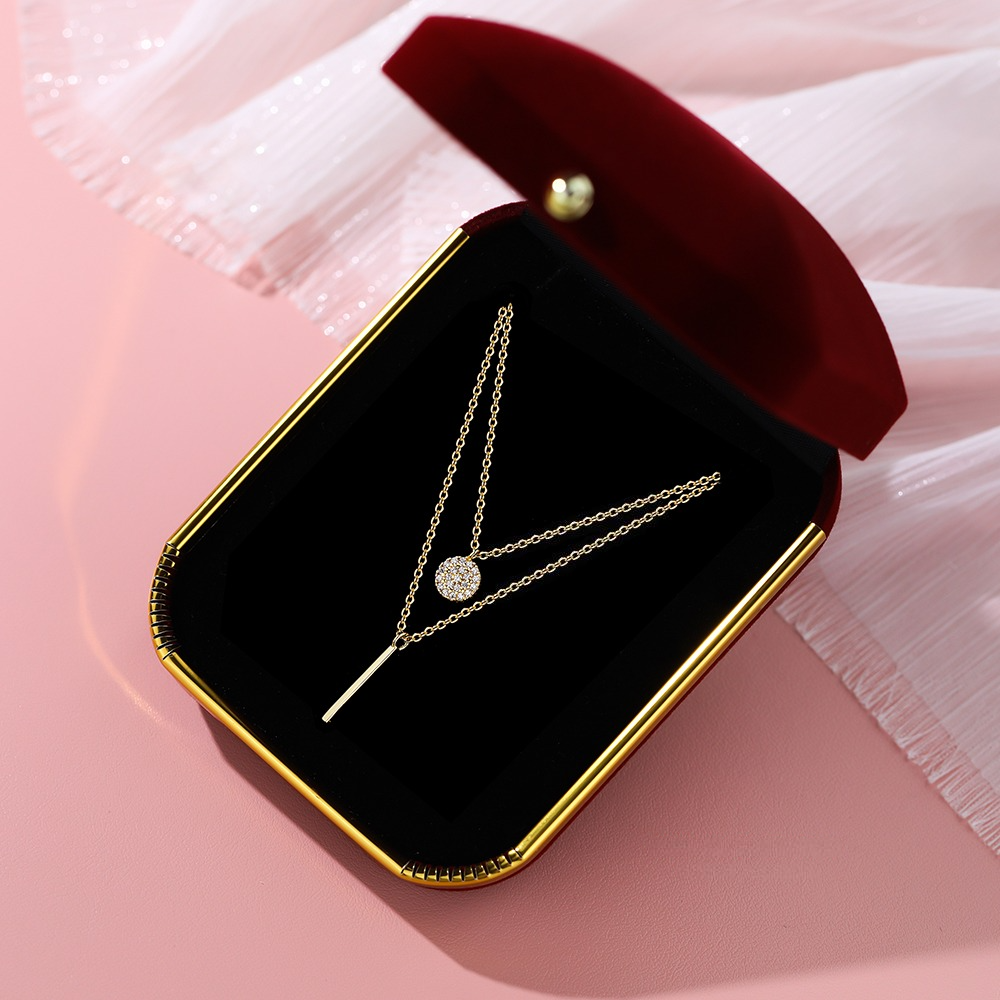 Golden Sparkle Combo Gift Set (Pendant + Earrings)
