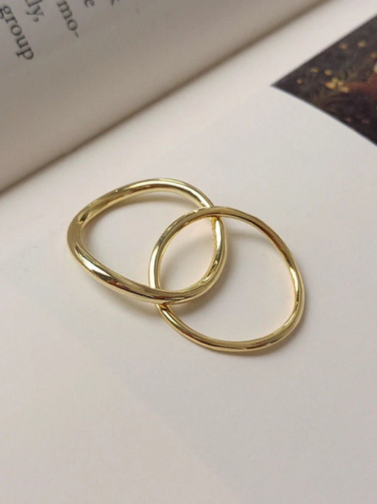 Double Line Stack Rings