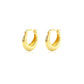 Golden Orb Hoops