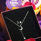 Moon Star Drop Pendant + Stud Earrings (Combo Gift Set)