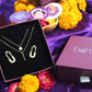 Golden Sparkle Combo Gift Set (Pendant + Earrings)
