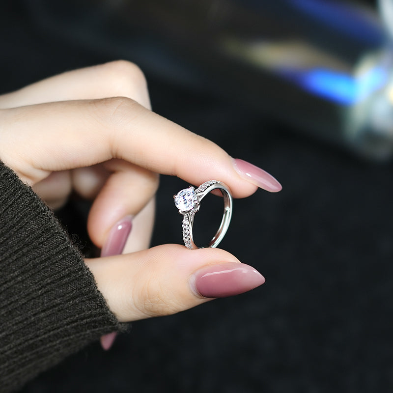 Statement Solitaire Band - Adjustable