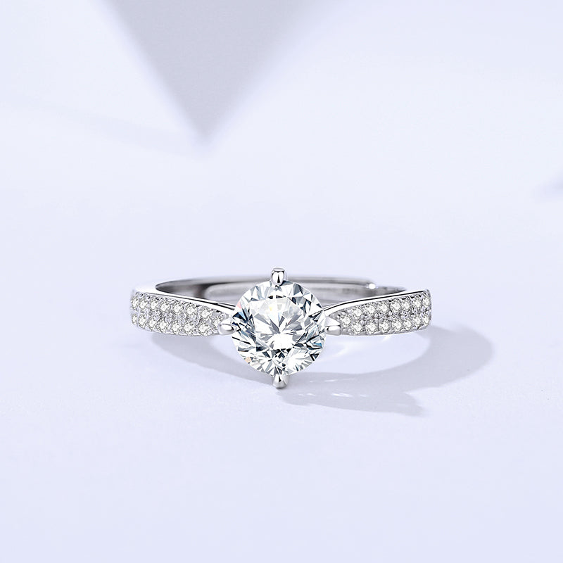 Statement Solitaire Band - Adjustable