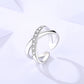 The Crossover Ring - Adjustable