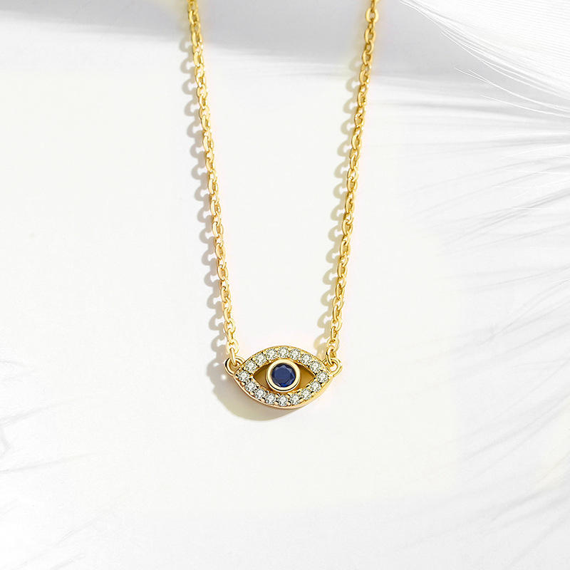Divine Evil Eye Pendant Necklace