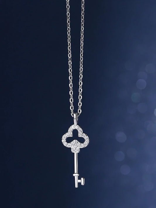 Vintage Key Pendant Necklace